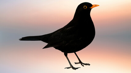 silhouette of a bird