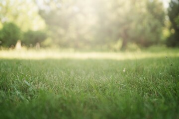 Fototapeta premium grass in the park