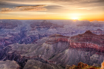 Fototapeta na wymiar Grand Canyon in the US