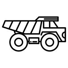 construction truck icon
