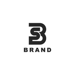 bs logo design concept