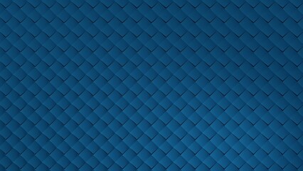 blue skin facade design wallpaper and Modern wall decorative of grid flat texture, 3d rendering backdrop 04