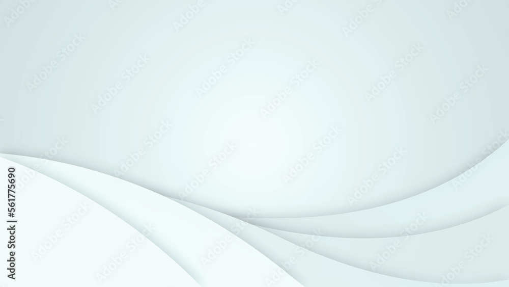 Poster white abstract with curve pattern background. backdrop for presentation design for website