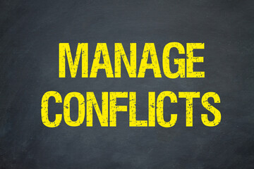Manage Conflicts 