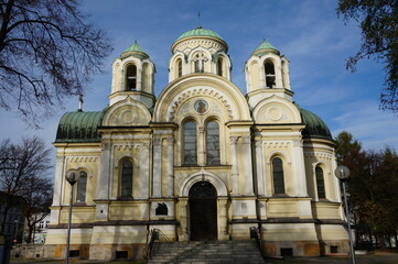 Church of Saint James (kosciol sw. Jakuba) built in the Byzantine style (former Orthodox church). Czestochowa, Poland.