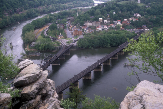 C&O Canal from a cliff.