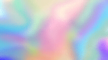 pastel unicorn rainbow foil texture, vivid color holographic, iridescent, background, vector illustration for web use
