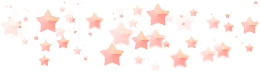 Confetti stars pink