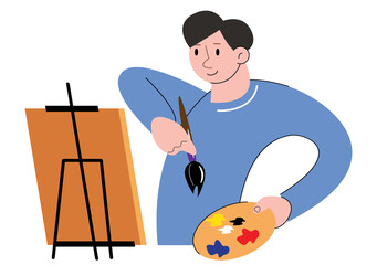character people painting