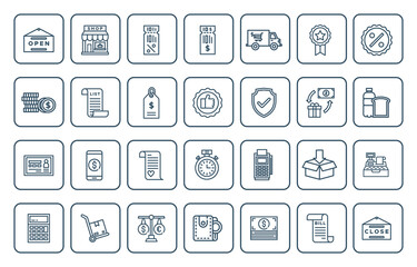 RETAIL ICON SET DESIGN