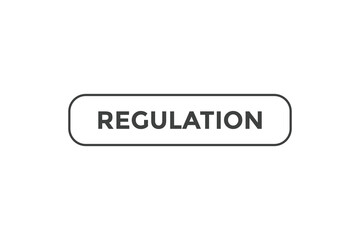 Regulation button web banner templates. Vector Illustration
