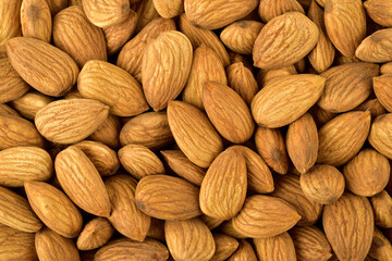 Almond texture with background