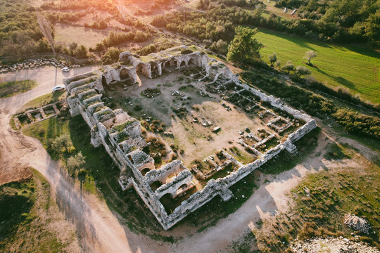 Evdirhan, selcuklu era camel caravans accommodation place. Termessos antique city, region of the very close. Antalya TURKEY