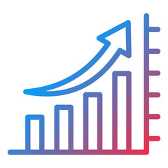 Bar Graph Icon Style