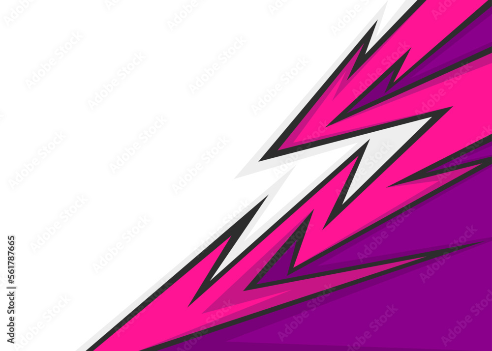 Poster abstract background with arrow line pattern and with some copy space area