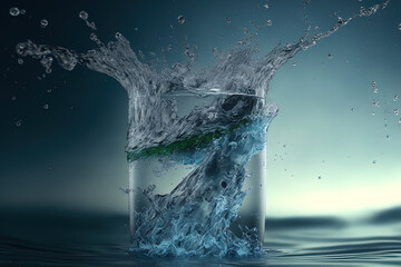 Water. Generative AI