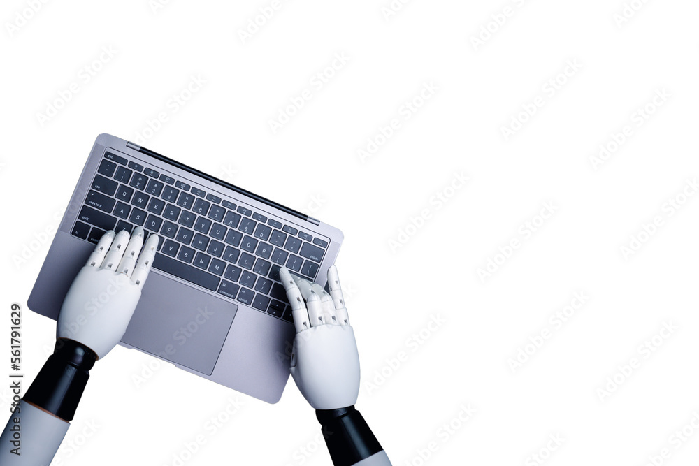 Poster ai, artificial intelligence brain technology concept, futuristic network for business, robotics and 