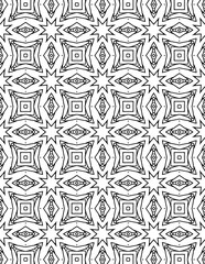 Black and white abstract geometric pattern