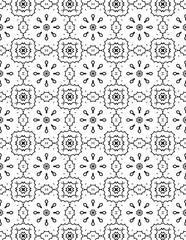 Black and white abstract geometric pattern
