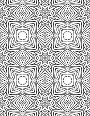 Black and white abstract geometric pattern