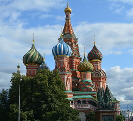 Fototapeta na wymiar St.Basil`s Cathedral, Moscow (Russia)