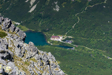 Zielony Staw Kieżmarski Tatry Wysokie Słowacja © Ola i Eryk