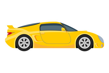 transport for the transportation of goods or passengers flat icon vector illustration
