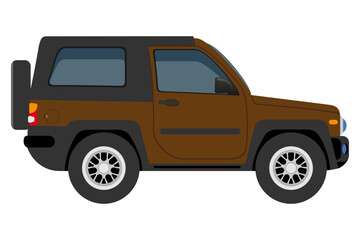 transport for the transportation of goods or passengers flat icon vector illustration