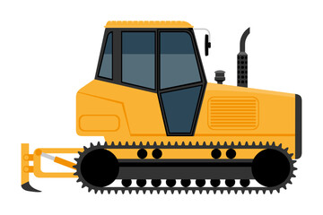 transport for the transportation of goods or passengers flat icon vector illustration