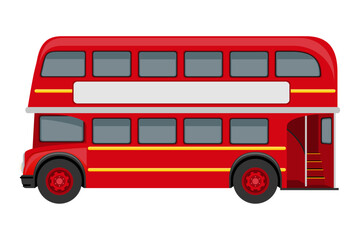 Obraz na płótnie Canvas transport for the transportation of goods or passengers flat icon vector illustration