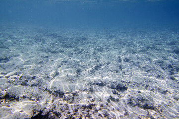 Textured background. Below water surface.