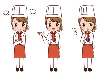 働く人々　職業のイラスト