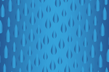 Abstract vector background with raindrops