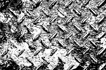 Grunge black and white texture background (Vector). Use for decoration, aging or vintage layer