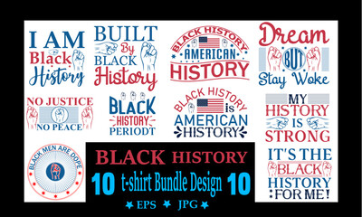 Black history month svg bundle