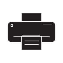 Print icon, print vector element