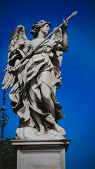 Statue of a beautiful holy angel