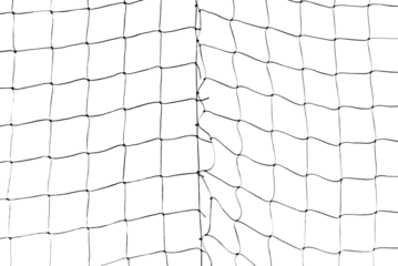 Sports net on blue sky