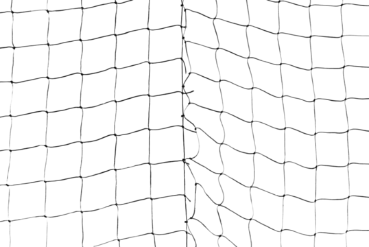 Sports net on blue sky
