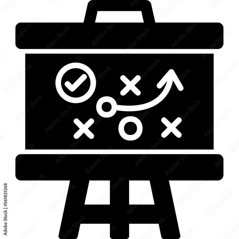 Poster strategy icon