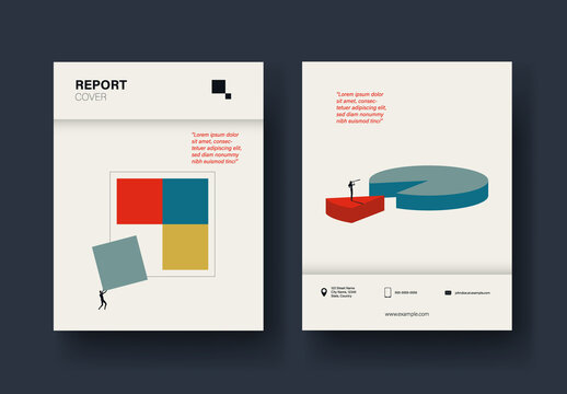 Business Analysis Report Cover Template