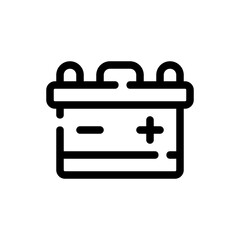 battery line icon