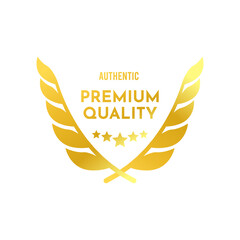 Best seller badge logo icon design laurel. Best seller vector isolated white background. EPS 10 