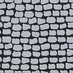 Seamless grey stones pattern background