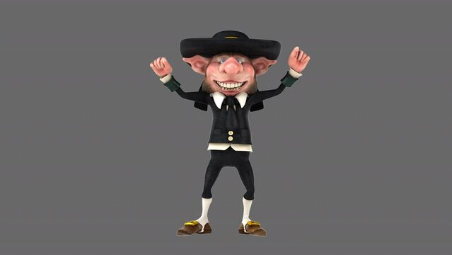 Fun 3D cartoon goblin (with alpha channel included)