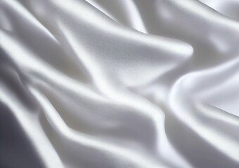 Fototapeta na wymiar Satin Fabric with Ripple Effect Decorative Textile for Interior Design
