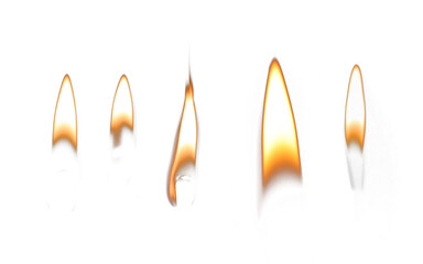 candle or match flame isolated transparent png - Powered by Adobe