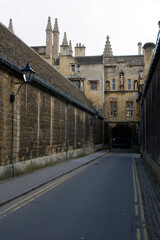 Fototapeta na wymiar New College Lane Oxford