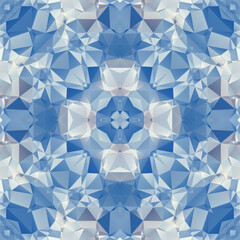 Geometric seamless pattern design. Repeat textile design. Mosaic pattern. Ceramic tiles. Fabric print.