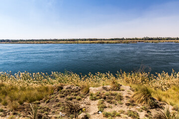 View of river Nile in Egypt